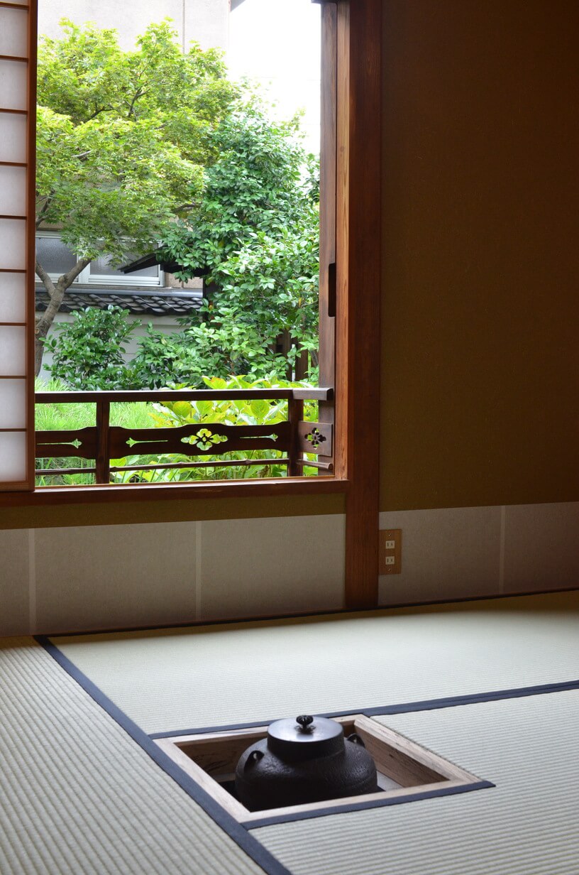 茶室の内装