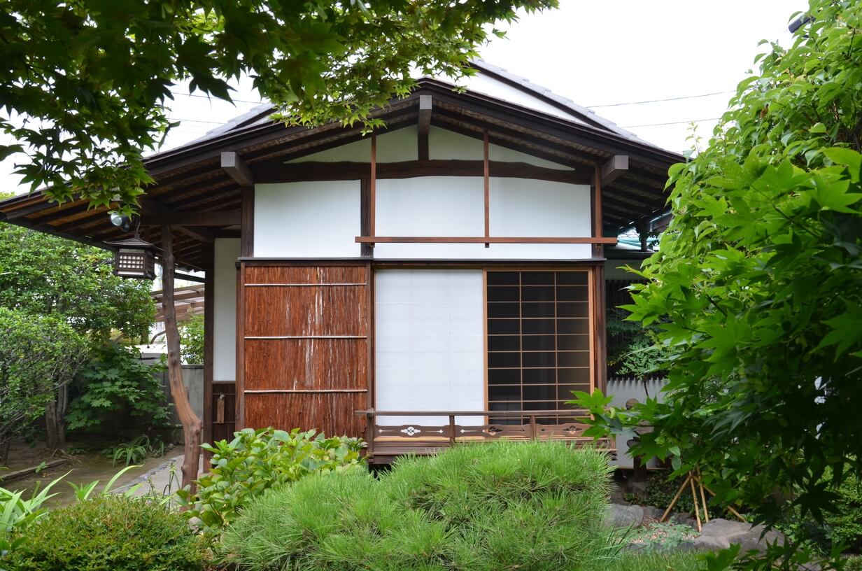 茶室の外観